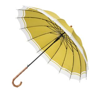 Wholesale 16K J Shape Curve Rattan Handle Straight Umbrella from china suppliers