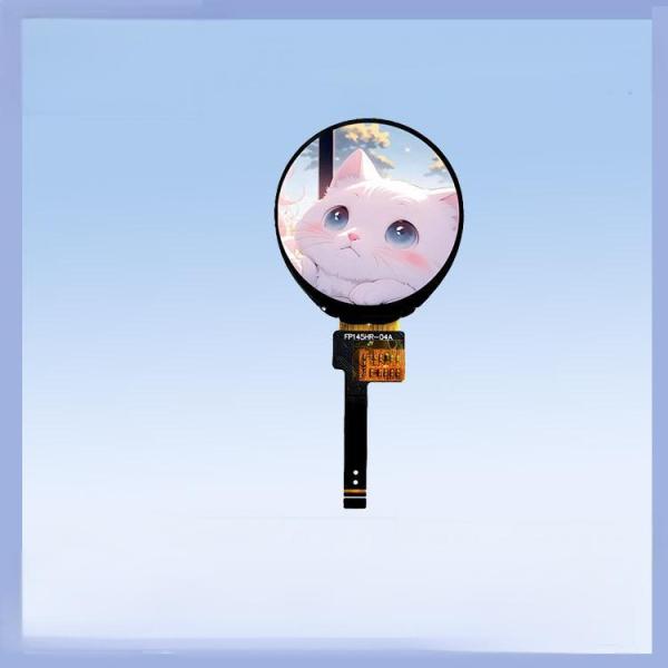 1.45-Inch Round TFT LCD Display | 412×412 Pixels Ultra-HD, IPS Wide Viewing Angle, SPD2010 Driver Chip, QS-Quality for Smart Watches & Wearable