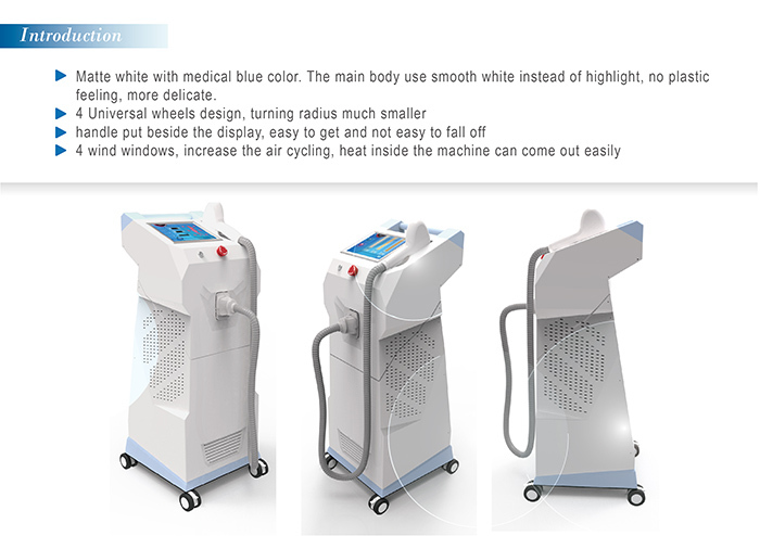 Factory outlet !!! Nubway diode laser for hair removal 808nm beauty machine depilight