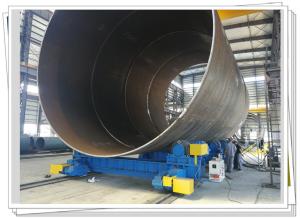 Wholesale Steel Wheel Conventional Pipe Welding Rotator 600t Column Monopile Traveling Turning Roll from china suppliers