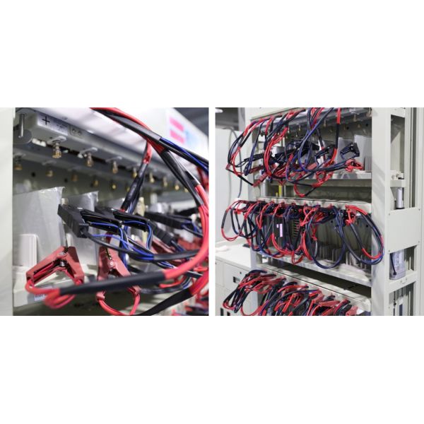 5V 60A 64 Channels Prismatic Lithium Battery Cell Testing Machine With Alligator Clips