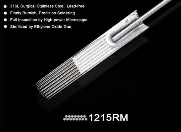 Round Magnum Curved Magnum RM CM Premium Sterile Tattoo Needles Long Taper