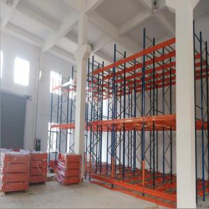 China SS400 Adjustable Push Back Racking With ISO Certificated Quality on sale