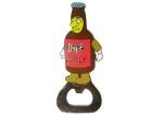 Zinc Alloy Games People Play Metal Bottle Opener With Removable Part, Gold