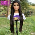 Wholesale High Quality Virgin Straight Wave Human Hair Lace Frontal Wigs