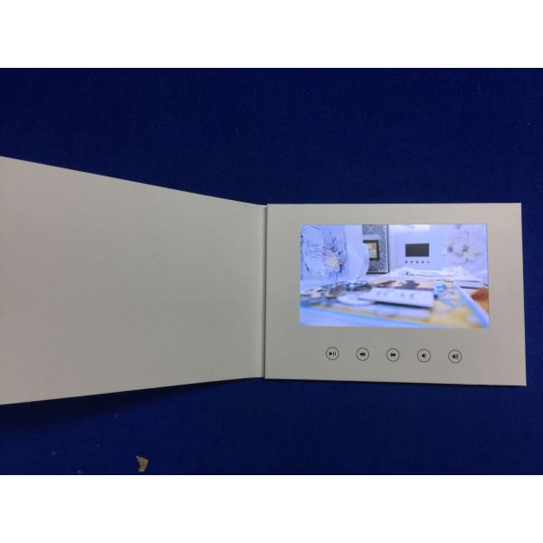 7/10 Inch Video Greeting Card Customized Function For Party Educational Tools