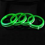 Anodize Red Aluminum Hub Centric Rings OD73.0 ID63.4 for Mazda Volvo