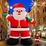 Customize Size Advertising Inflatable Santa Claus For Christmas Decoration