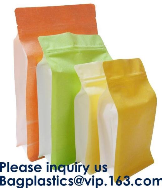 250g/500g High Barrier Custom Printed Foil Coffee Packaging Bags Square Bottom
