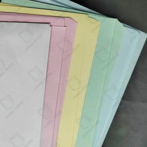 Wholesale Top Fashion POS Printer 75*75 NCR Carbonless Paper Rolls Primary Wood Pulp Self-copy Paper from china suppliers