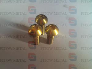 Wholesale GR5 Ti6AL4V ti6Al4V Non-standard alloy titanium cylinder head bolt in stock price from china suppliers