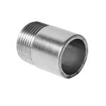 1/4''-4.0'' SS316 Male Barrel Nipple NPT BSPP BSPT G Threaded 2-1/4''