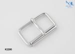 Iron Material Bulk Belt Buckles , 40mm Roller Metal Tongue Buckles For Tool Belt