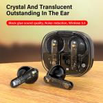 Transparent Mini In-Ear Sports Earphones for Running and Gaming 2 Hours Charging