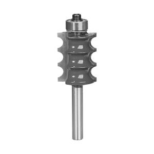 Wholesale ODM Fluting Triple Beading Router Bit Profile Router Bit A/B/C Woodworking from china suppliers