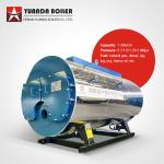 Package Type Industrial Fire Tube Natural Gas Fired 1 Ton Steam Boiler