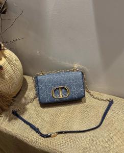 Wholesale Embroidered Mini Designer Purses Dior Caro Denim Small from china suppliers