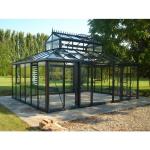 Customized Size Small 4 Season Glass Room Winter Garden House Aluminum Sunroom
