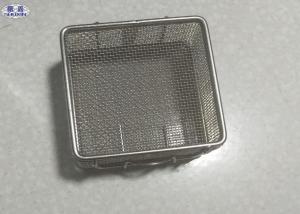 Wholesale Medical Disinfection Stainless Steel Wire Mesh Baskets Corrosion Resistant from china suppliers