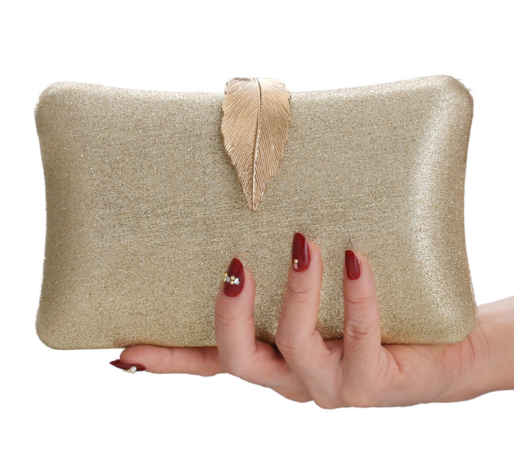 Custom Logo Small Sequin Ladies Clutch Hand Bag for Wedding Dinner Banquet Evening Party