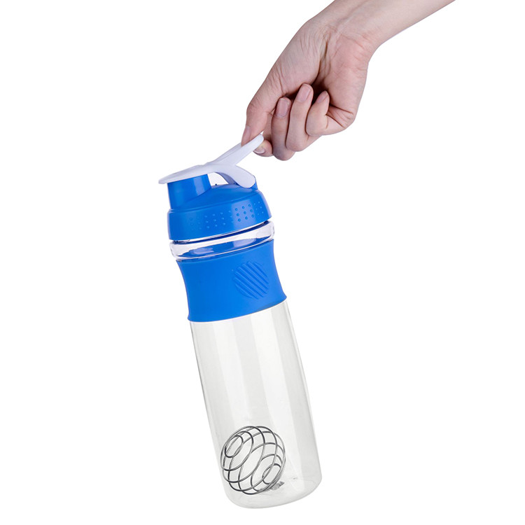 700ml 35oz Sport Shaker Bottle Protein Powder Mixer Bottle For Blended Smoothies