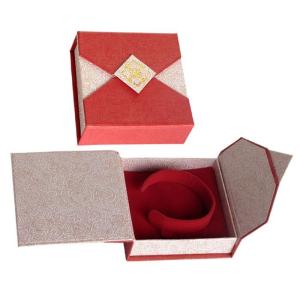 custom logo fashion luxury paper cover paper bracelet box