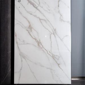 Wholesale Porcelain Floor Tile Marble Look Slab Glazed Polished Surface from china suppliers