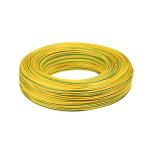 Yellow 20 AWG XLPE Hook Up Wire 1.86-9.90 Mm Diameter 305 Meters Per Roll