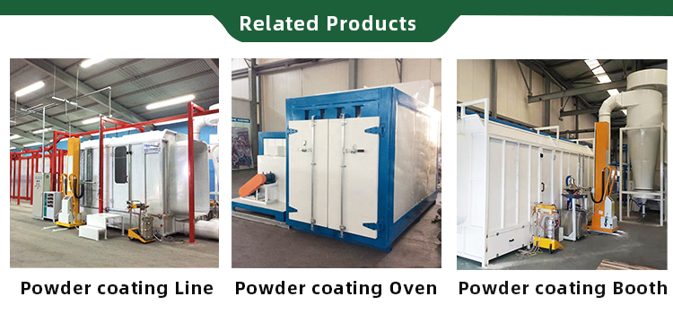 CE Automated Powder Coating Line Pre Treatment Plant Powder Coating