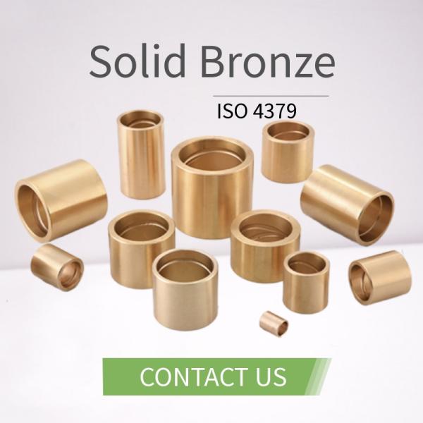 Solid Self Lubricating Bronze Sleeve Bushings
