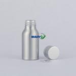 100ml empty metal cosmetic essential oils Perfume Gold Silver color Aluminum
