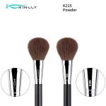 Black Luxury Makeup Brushes Real Natural Hair Goat Hair Makeup Brush