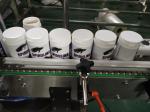 35-40bottles/Min Automatic Sticker Labeling Machine For Plastic Round Bottle