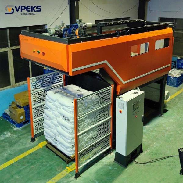 Horizontal Transfer Depalletizer Machine With Intelligent Depalletizing System