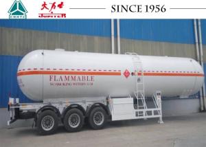 Wholesale 44CBM 3 Axle Q370R LPG Tank Trailer With 12R22.5 Tire from china suppliers