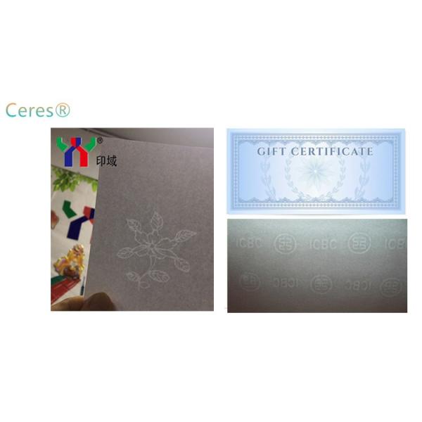 Ceres Solvent Based Security Ink for Screen Printing Black White