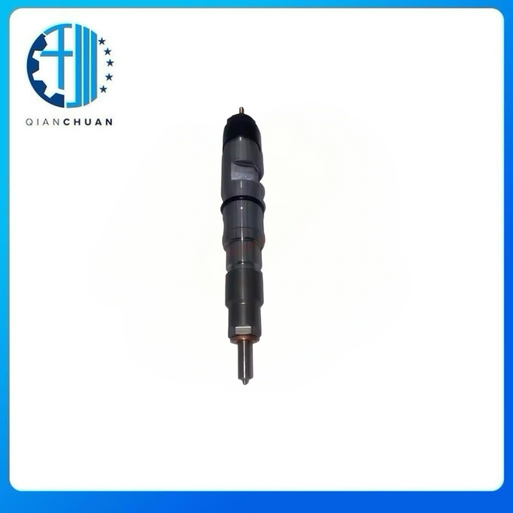 Common Rail Fuel Injector 0445120080 107755-0280 for Doosan DL065 Excavator Engine Spare Parts