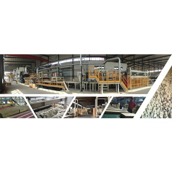 Mineral Rock Wool Board Insulation Fireproof For Wall Sandwich Panel