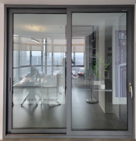Modern Interior Aluminum Sliding Glass Doors Soundproof Aluminium Sliding
