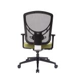 Green Upholstery Project Office Chairs Nylon Base Height adjustable Computer