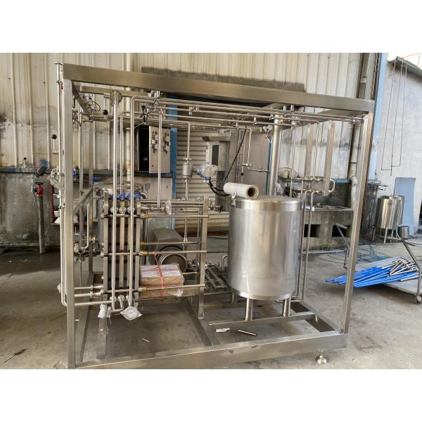 Durable Pasteurizer Sterilization Equipment For Beverage Production Line Mango/Apple/Coconut Juice