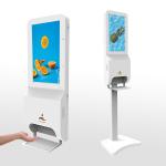 Public Place Automatic Touchless Hand Sanitizer Digital Signage