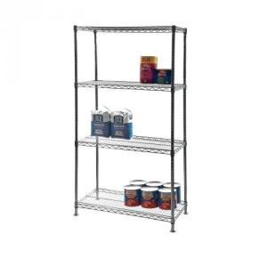 Wholesale Standard Size Commercial Wire Shelving , Chrome - Plated Hygienic Wire Kitchen Shelf (30&quot; W X 14&quot; D) from china suppliers