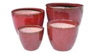 Wholesale Outdoor Ceramic Pots GW1198 Set 4 from china suppliers