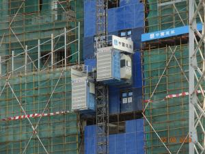 Wholesale Twin Cage Safety 450m Passenger Material Rack And Pinion Hoist from china suppliers