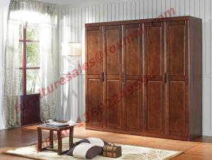 Wholesale Open Doors Wardrobe in Solid Wood Bedroom Furniture Sets from china suppliers