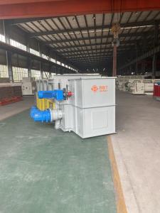 Wholesale Plate Feeder Automatic Cement Brick Making Machine 10 - 50m3/h Capacity from china suppliers