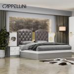 Simple Modern Double King Size Leather Bed Room Suite Home Luxury Queen Wooden