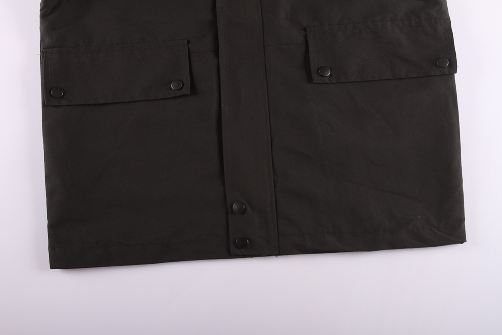 S M L XL 2XL 3XL Men'S Polyester Hooded Bomber Jacket
