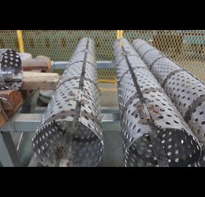Wholesale Tolerance 5% Perforated Stainless Steel Exhaust Tubing Rust Prevention For Grain Dryers from china suppliers